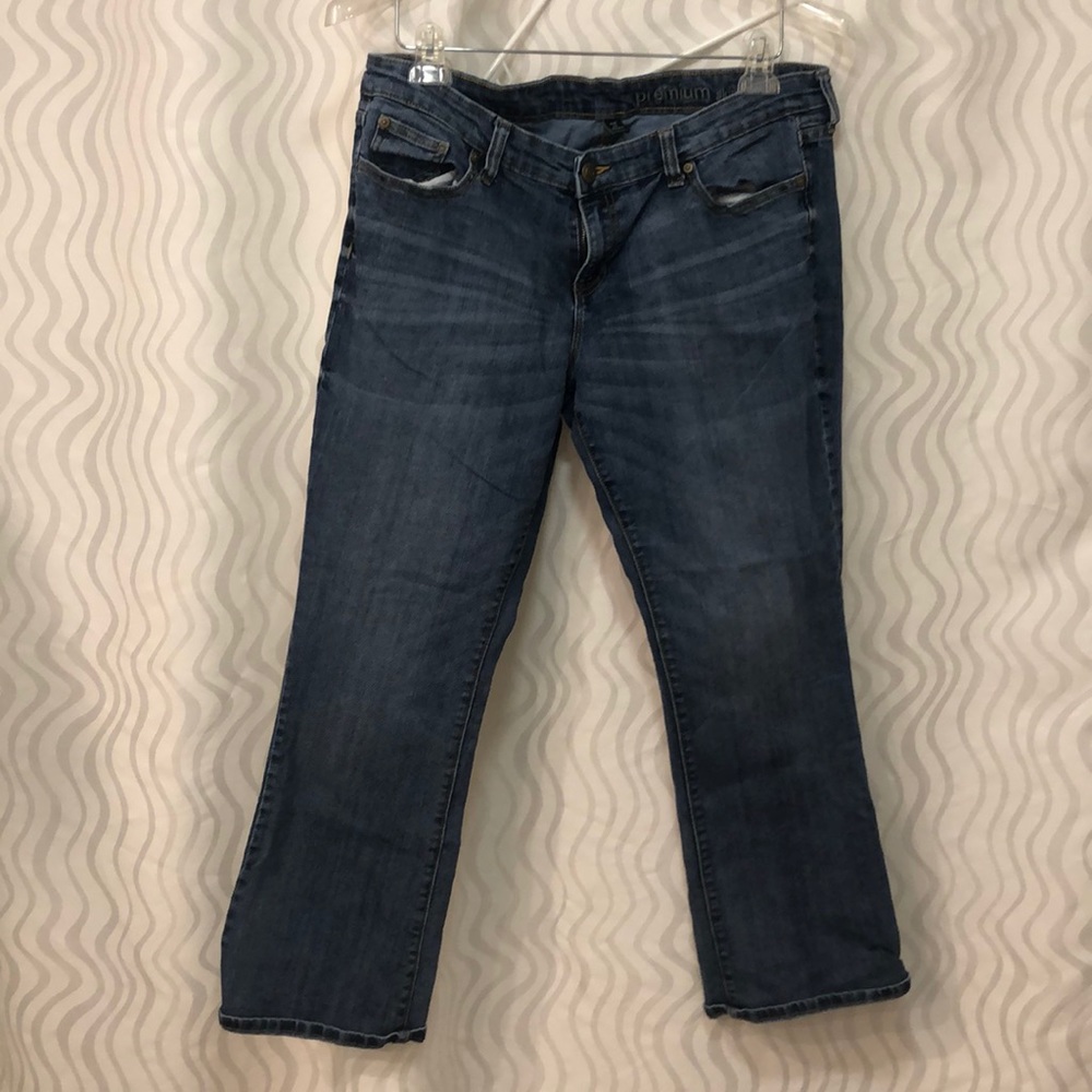 Gap skinny boot cut jeans- size 14/32A